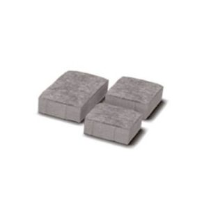 Тротуарна плитка Плац сірий колір на сірому цементі висота 4см